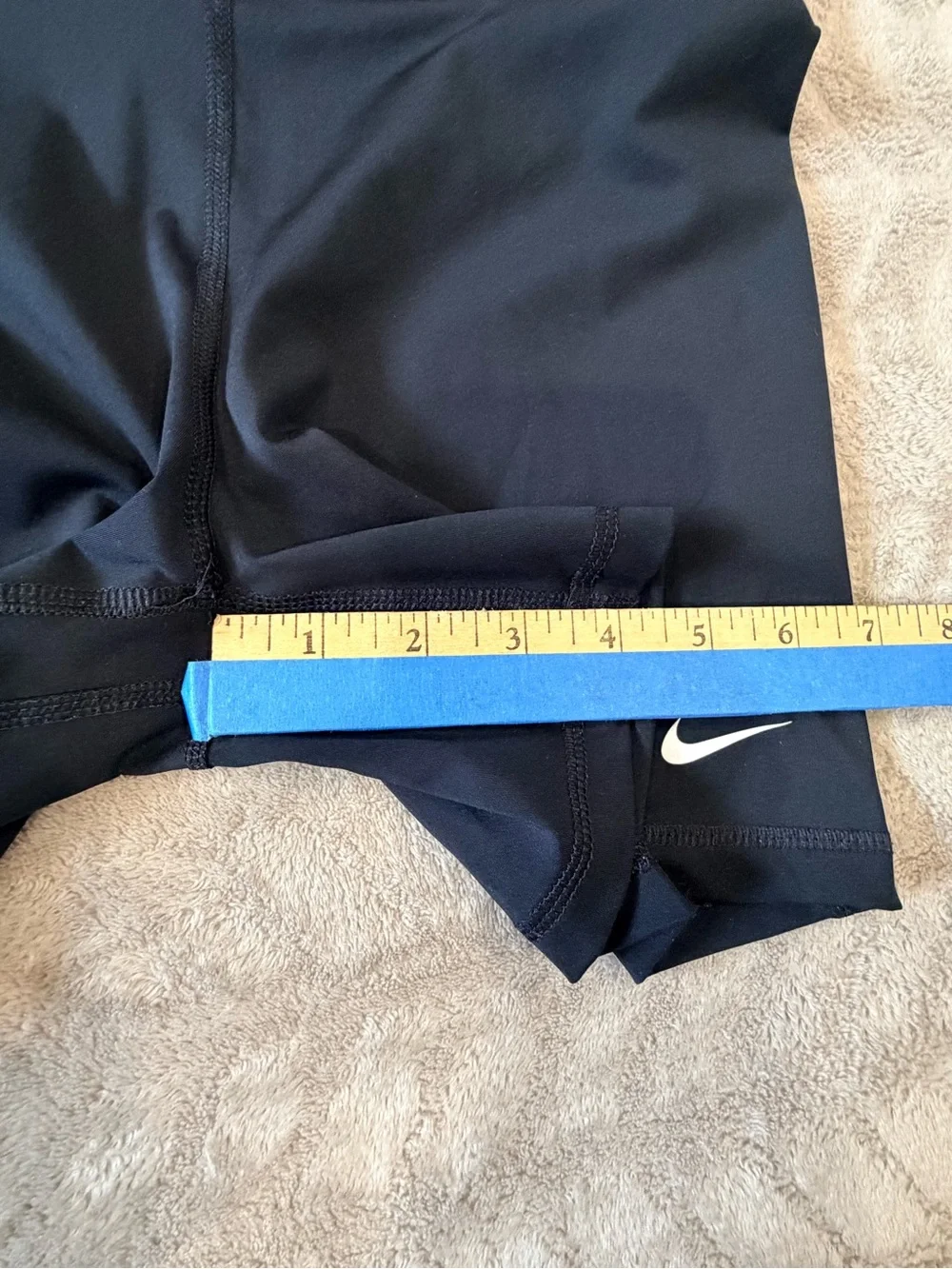 Nike Pro Dri-FIT Shorts Womens Medium Black 3 Inseam Athletic Spandex Gym